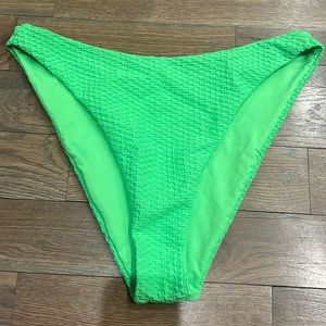 INFAMOUS SWIM NEON GREEN BOTTOM